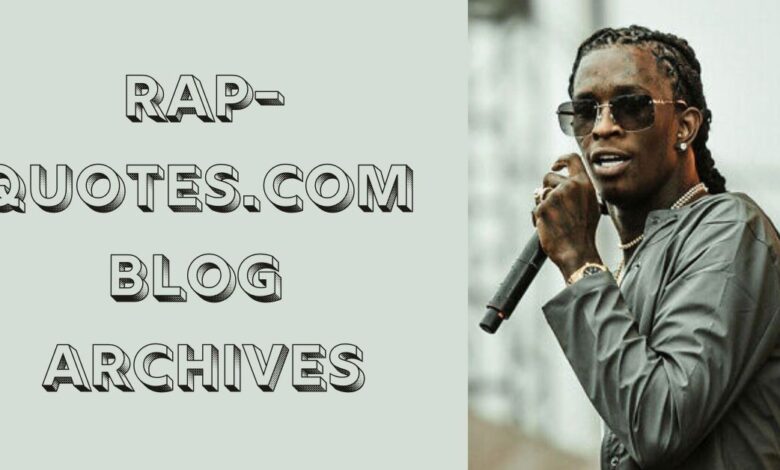 rap-quotes.com blog archives