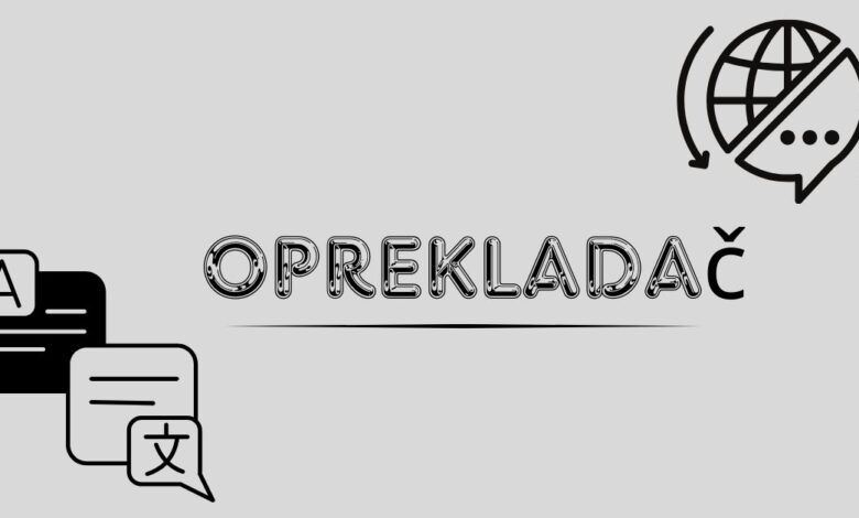 Oprekladač